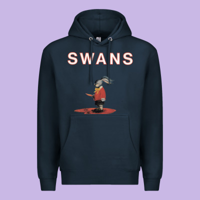 Swans Premium Hoodie Designed By Craftify