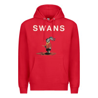 Red Swans Premium Hoodie - Craftify