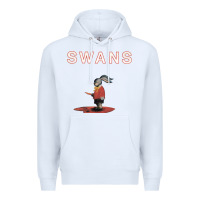 White Swans Premium Hoodie - Craftify
