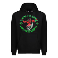 Black Vagos MC Premium Hoodie - Craftify