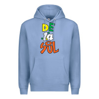 Colony Blue De La Soul Print Premium Hoodie - Craftify