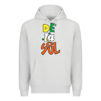 Dove Grey De La Soul Print Premium Hoodie - Craftify