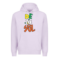 Lilac De La Soul Print Premium Hoodie - Craftify