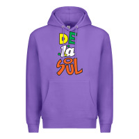 Purple De La Soul Print Premium Hoodie - Craftify