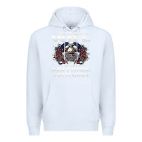 White proud wife of an air force veteran military vet spouse gifts premium m Premium Hoodie - Craftify
