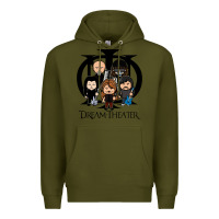 Army Green Dream Theater Premium Hoodie - InspiraDesign