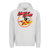 Dove Grey the mighty mouse Premium Hoodie - InspiraDesign