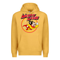 Mustard the mighty mouse Premium Hoodie - InspiraDesign