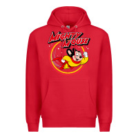 Red the mighty mouse Premium Hoodie - InspiraDesign