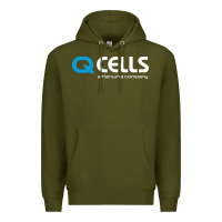 Army Green Mesmerizing Q Cells Premium Hoodie - InspiraDesign