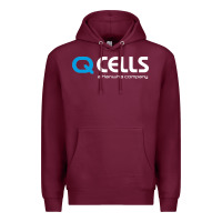 Burgundy Mesmerizing Q Cells Premium Hoodie - InspiraDesign