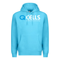 Ocean Blue Mesmerizing Q Cells Premium Hoodie - InspiraDesign