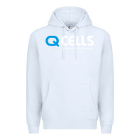 White Mesmerizing Q Cells Premium Hoodie - InspiraDesign