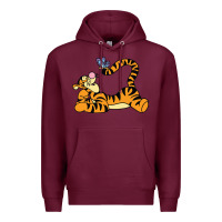 Burgundy tigger Premium Hoodie - InspiraDesign