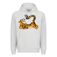 Dove Grey tigger Premium Hoodie - InspiraDesign