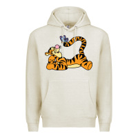 Oatmeal Heather tigger Premium Hoodie - InspiraDesign