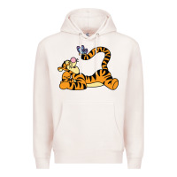 Pale Pink tigger Premium Hoodie - InspiraDesign