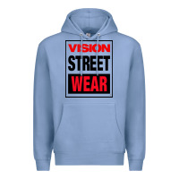 Colony Blue VISION STREET WEAR Premium Hoodie - InspiraDesign