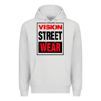 Dove Grey VISION STREET WEAR Premium Hoodie - InspiraDesign
