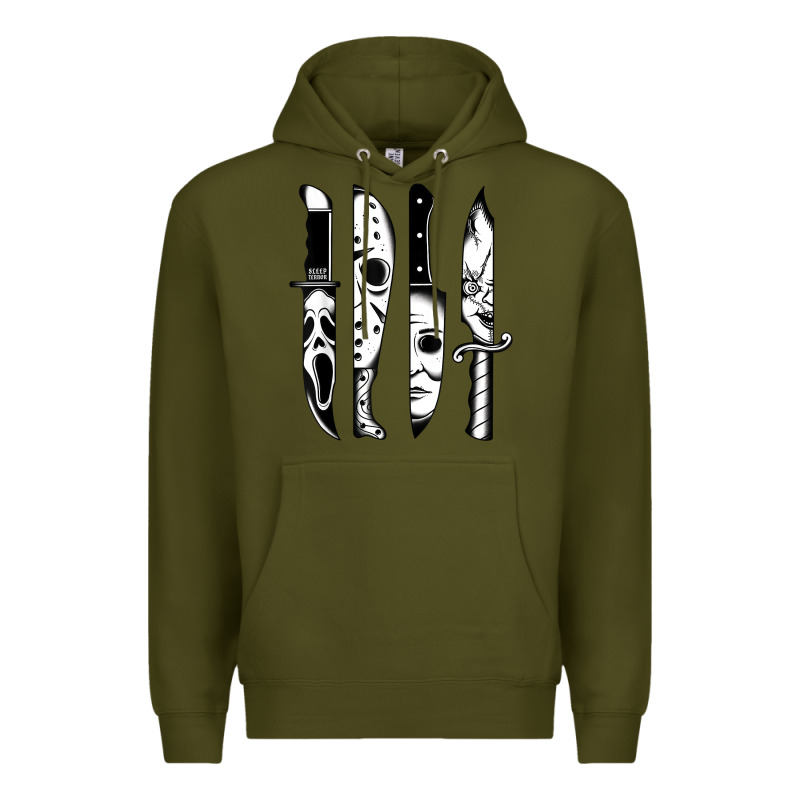 Knives Horror Movie Friday Halloween Horror Goth Evil T Shirt Premium Hoodie by InspiraDesign | Teevron
