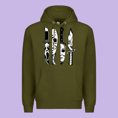 Knives Horror Movie Friday Halloween Horror Goth Evil T Shirt Premium Hoodie Designed By Inspiradesign