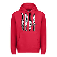 Cardinal knives horror movie friday halloween horror goth evil t shirt Premium Hoodie - InspiraDesign