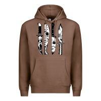 Chestnut knives horror movie friday halloween horror goth evil t shirt Premium Hoodie - InspiraDesign