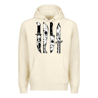 Sandshell knives horror movie friday halloween horror goth evil t shirt Premium Hoodie - InspiraDesign