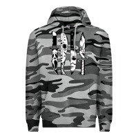 Slate Camo knives horror movie friday halloween horror goth evil t shirt Premium Hoodie - InspiraDesign