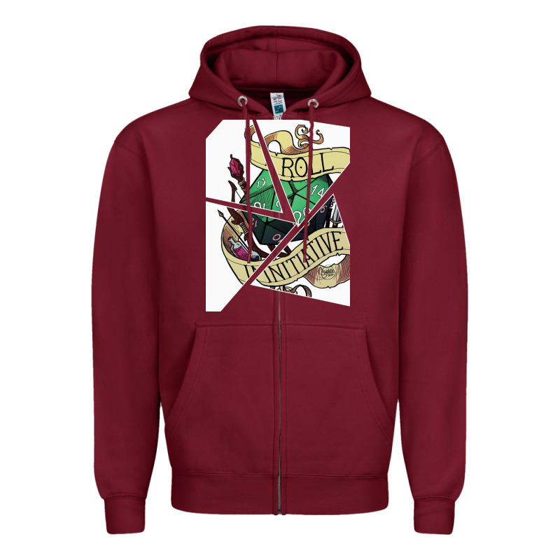 Roll Initiative Zipper Hoodie by Bettercallsaul | Teevron