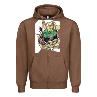 Chestnut ROLL INITIATIVE Zipper Hoodie - Bettercallsaul