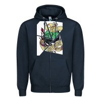 Navy ROLL INITIATIVE Zipper Hoodie - Bettercallsaul