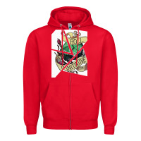 Red ROLL INITIATIVE Zipper Hoodie - Bettercallsaul