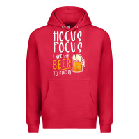 Cardinal Hocus Pocus I Need Beer To Focus Funny Halloween Witch 1 Premium Hoodie - InspiraDesign