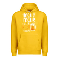 Lemon Hocus Pocus I Need Beer To Focus Funny Halloween Witch 1 Premium Hoodie - InspiraDesign