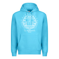 Ocean Blue Universite Paris La Sorbonne Premium Hoodie - InspiraDesign