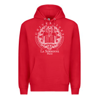 Red Universite Paris La Sorbonne Premium Hoodie - InspiraDesign