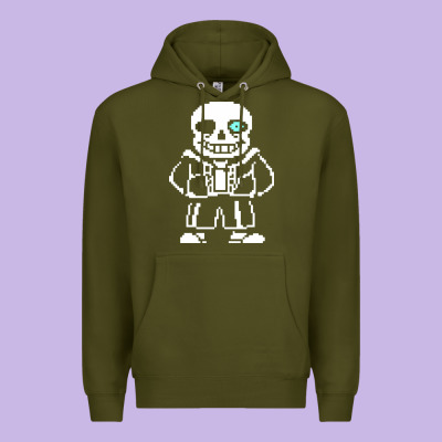 Undertale Sans Premium Hoodie Designed By Inspiradesign