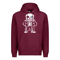 Burgundy undertale sans Premium Hoodie - InspiraDesign