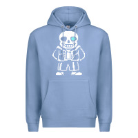 Colony Blue undertale sans Premium Hoodie - InspiraDesign
