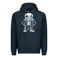 Navy undertale sans Premium Hoodie - InspiraDesign