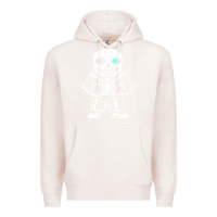 Pale Pink undertale sans Premium Hoodie - InspiraDesign