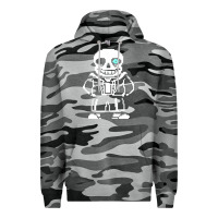 Slate Camo undertale sans Premium Hoodie - InspiraDesign