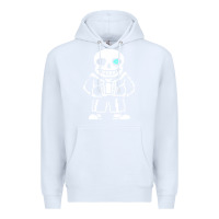 White undertale sans Premium Hoodie - InspiraDesign