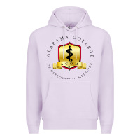 Lilac (ACOM) Al4b4m4, College of Osteopathic Medicine Premium Hoodie - InspiraDesign