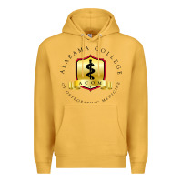 Mustard (ACOM) Al4b4m4, College of Osteopathic Medicine Premium Hoodie - InspiraDesign