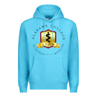 Ocean Blue (ACOM) Al4b4m4, College of Osteopathic Medicine Premium Hoodie - InspiraDesign