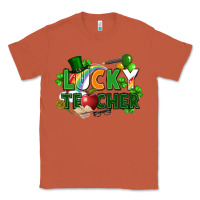 Copper lucky teacher St. Patricks Day Classic Tee - FaDigitalArtStudio