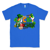 True Royal lucky teacher St. Patricks Day Classic Tee - FaDigitalArtStudio