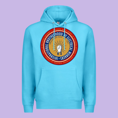 Ibew Electrician Premium Hoodie Designed By Inspiradesign